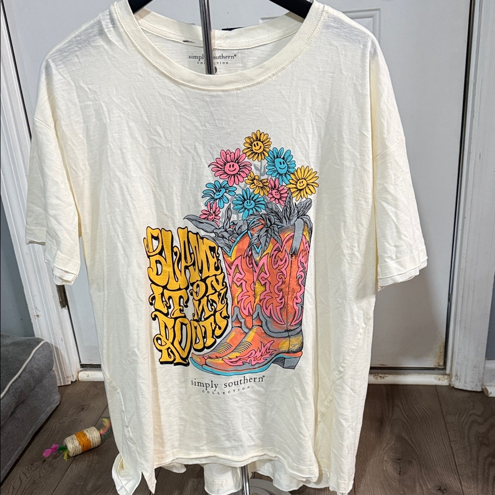 Simply Southern Blame it all on my Roots Tee